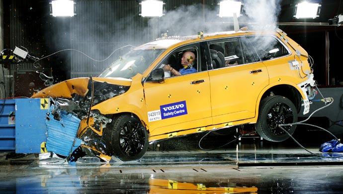 The XC90 is the safest car in the world; Pic courtesy Volvo Cars