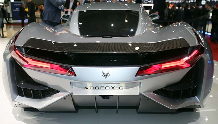 Arcfox unveils 3 new models at GIMS 2019