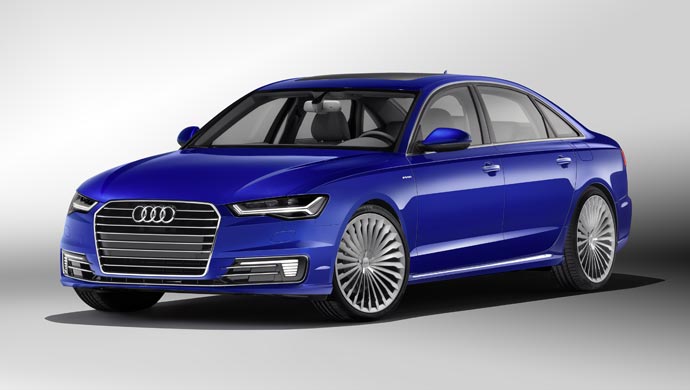 Audi A6 saloon - Front shot