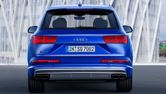 The new Audi SQ7 TDI - Rear shot