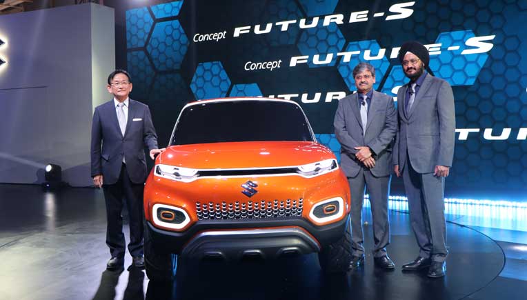 The ConceptFutureS from Maruti Suzuki at the Auto Expo 2018