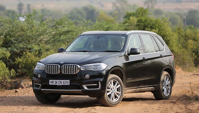BMW X5 front shot