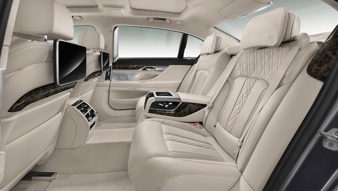 New BMW 7 series Interiors