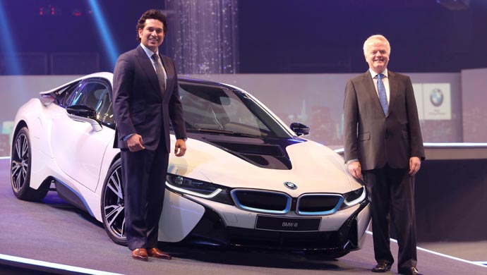 Sachin Tendulkar was present at the launch along with Philipp von Sahr