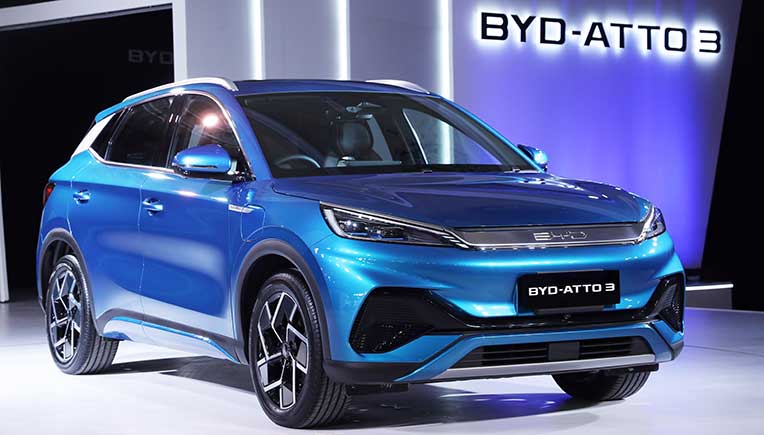 BYD-Atto 3 electric SUV priced at Rs 33.99 lakh 