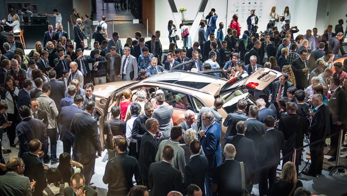 Bentayga SUV at the 66th IAA in Frankfurt