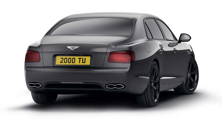 Bentley reveals details of Flying Spur V8 S Black Edition