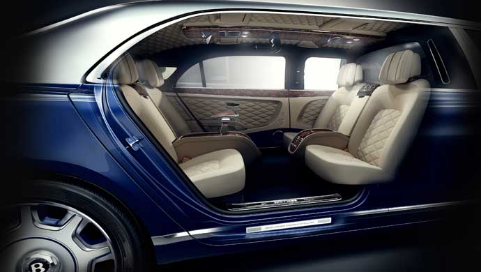 Mulsanne Grand Limousine by Mulliner - Interiors