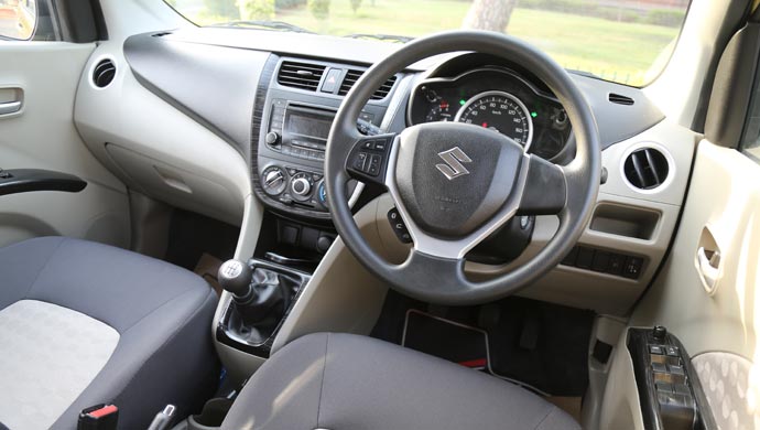 Interiors of Celerio diesel ZDi