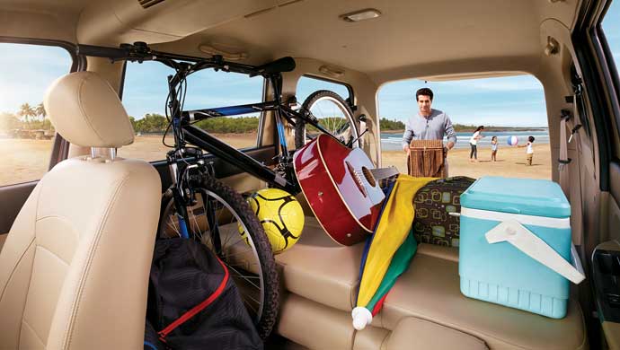 New Chevrolet Enjoy is spacious
