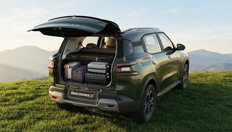 Citroen Aircross boot