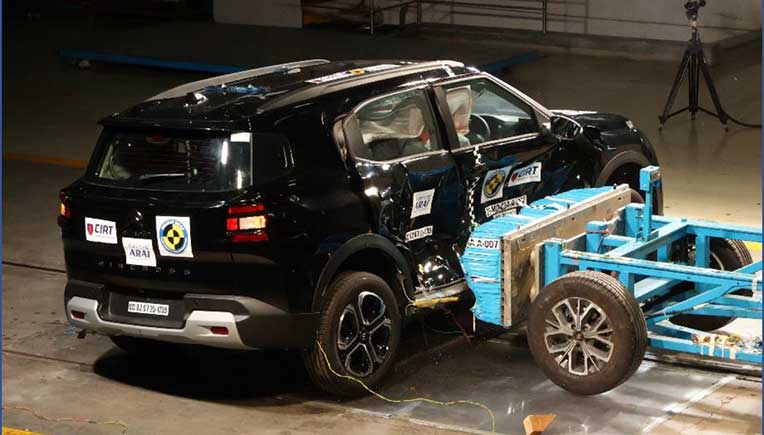 Citroen Aircross secures 5-star Bharat Ncap rating for adult protection