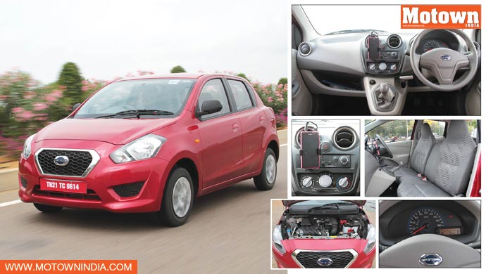 Datsun Go - Interiors