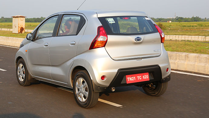 Datsun redi-GO rear shot