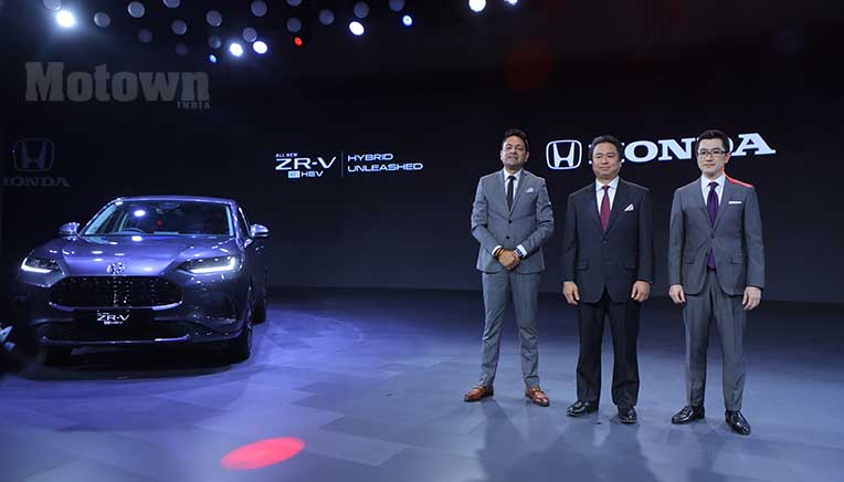  Honda all new hybrid global SUV ZR-V e:HEV to be imported as CBU in India