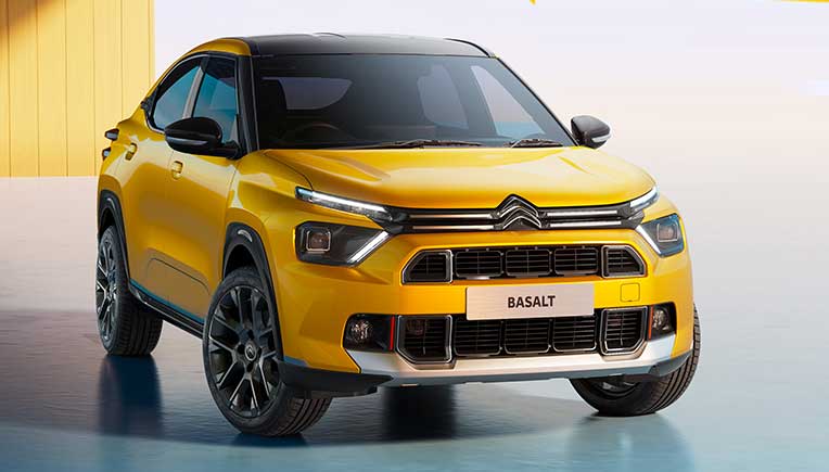 New Citroen Basalt Vision SUV coupe in India by 2nd half 2024