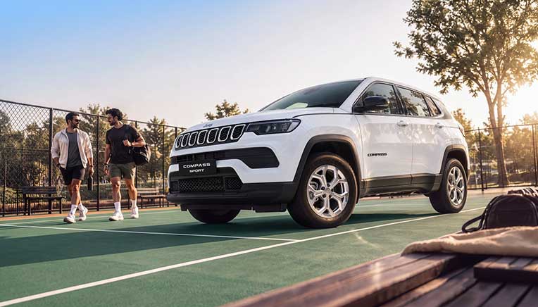 New Jeep Compass sport 9-speed automatic diesel at Rs 21.99 lakh