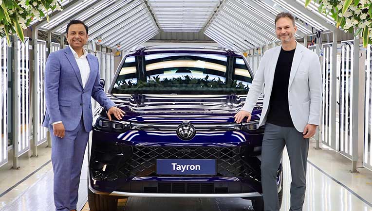 Volkswagen commences local assembly of Tayron R-Line in India