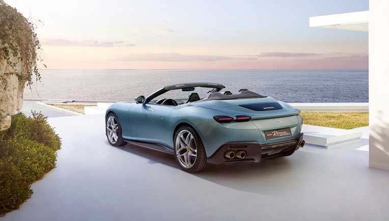 Ferrari Roma Spider unveiled in Marrakesh