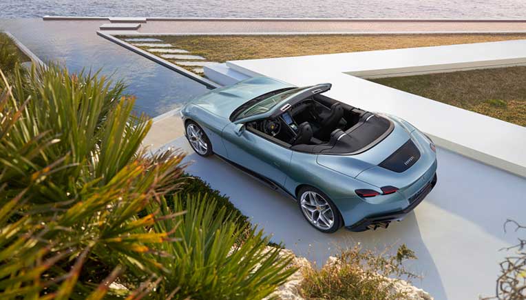 Ferrari Roma Spider unveiled in Marrakesh