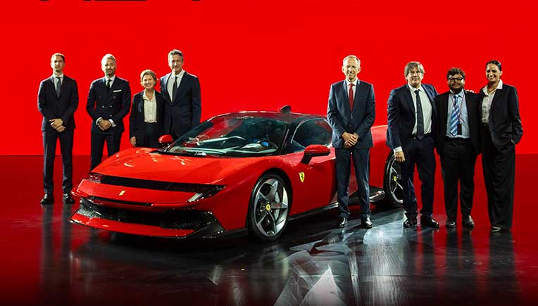 Ferrari hosts 1st national reveal in India, the 849 Testarossa in Mumbai