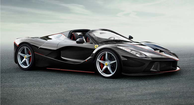 Open-top version of the LaFerrari 