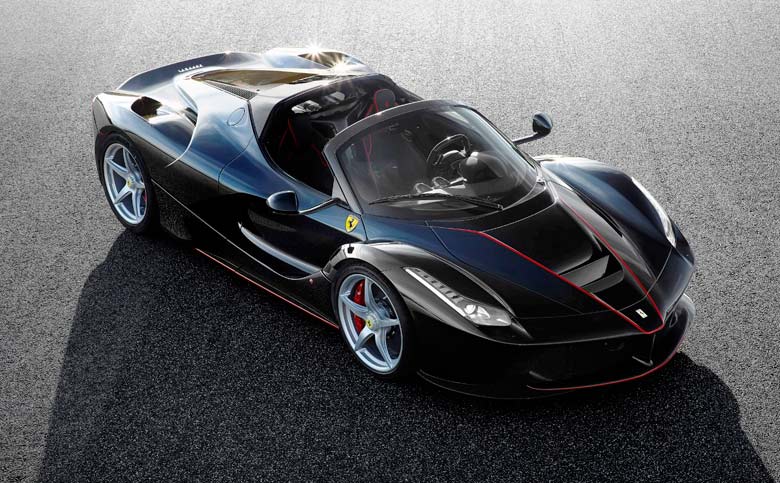 Open-top version of the LaFerrari 
