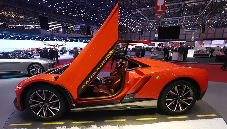 GFG Style unveils Kangaroo hyper SUV at GIMS 2019