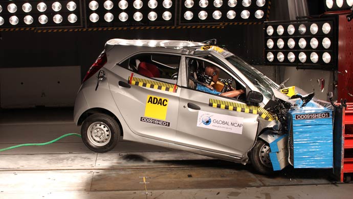 NCAP crash test