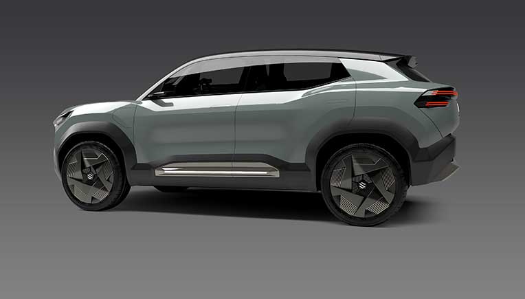 Global premiere of Maruti Suzuki Concept Electric SUV eVX