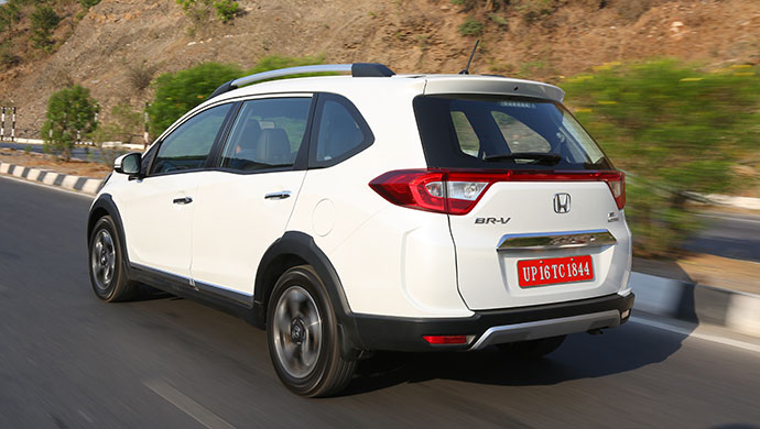 Honda BR-V rear shot