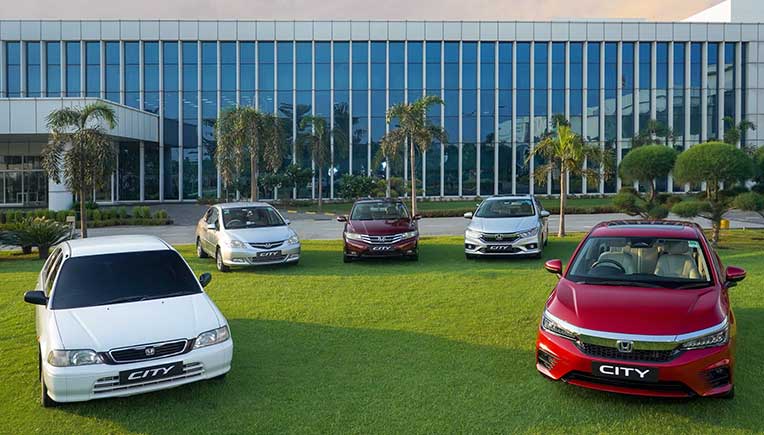 Honda City through generations