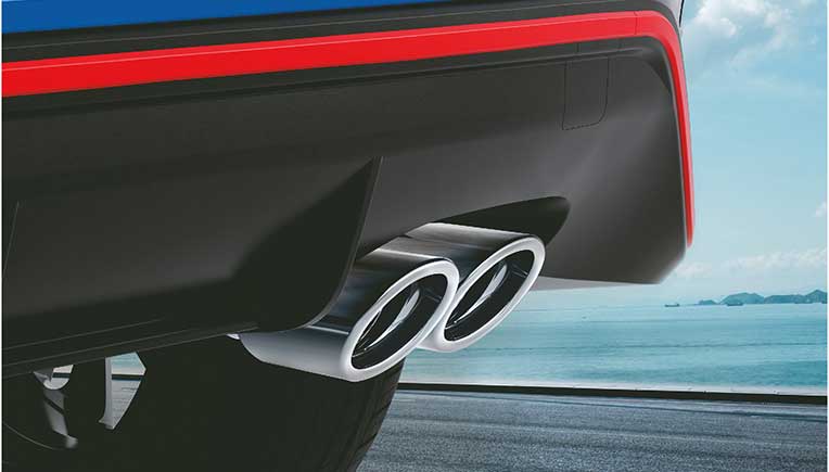 Twin-tip-muffler