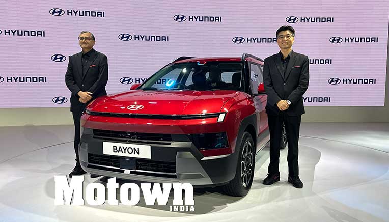 Hyundai Motor India launches Bayon at INR 999900 onward