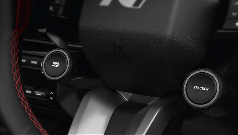 N Line exclusive steering wheel