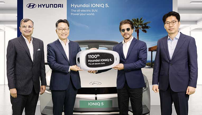 Hyundai all-electric SUV Ioniq 5 delivered to Shah Rukh Khan