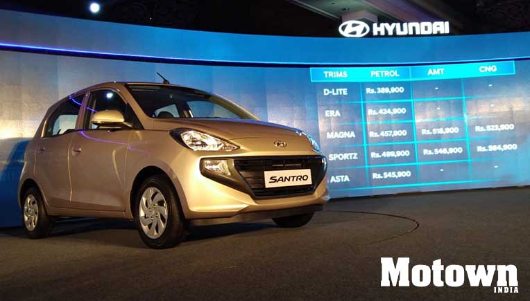 All new Santro from Hyundai