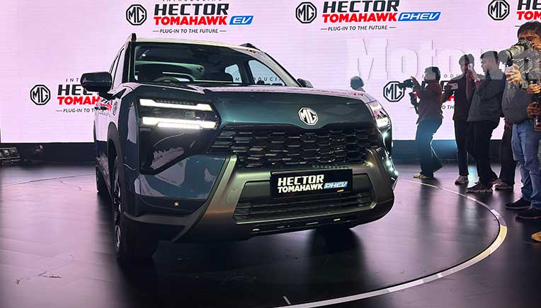 JSW MG Motor India launches MG Hector Tomahawk in EV, PHEV 