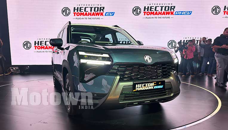 JSW MG Motor India launches MG Hector Tomahawk in EV, PHEV 