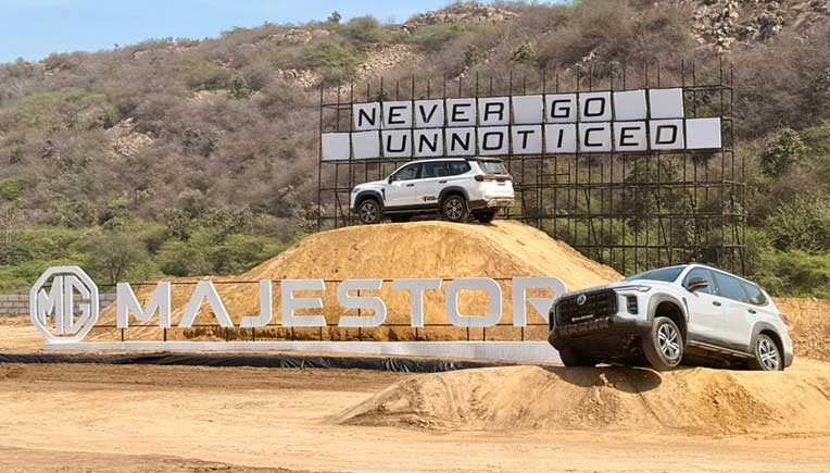 JSW MG Motor India unveils MG Majestor, India’s first D+ segment SUV 