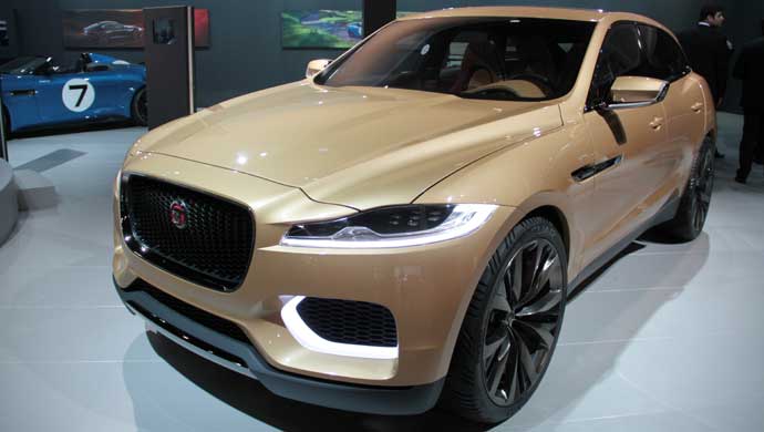 Jaguar C-X17 crossover concept 