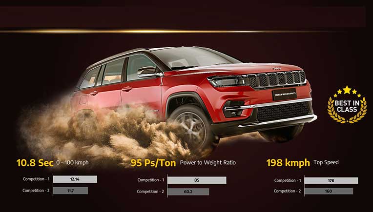 Jeep Meridian 7 seater premium SUV introduced; Bookings start in May 2022
