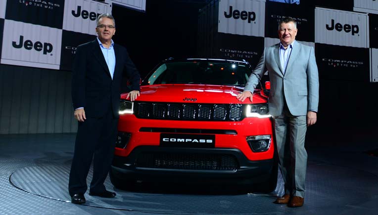 (Right) Kevin Flynn, President and Managing Director, FCA India and Paul Alcala- COO, FCA Asia Pacific Region (excl. China) 