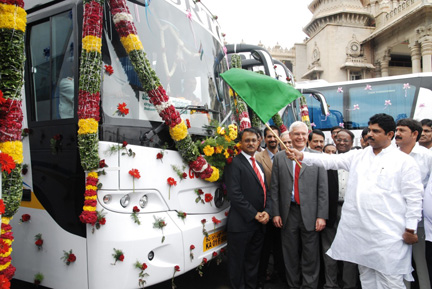 KSRTC’s Mercedes-Benz coaches