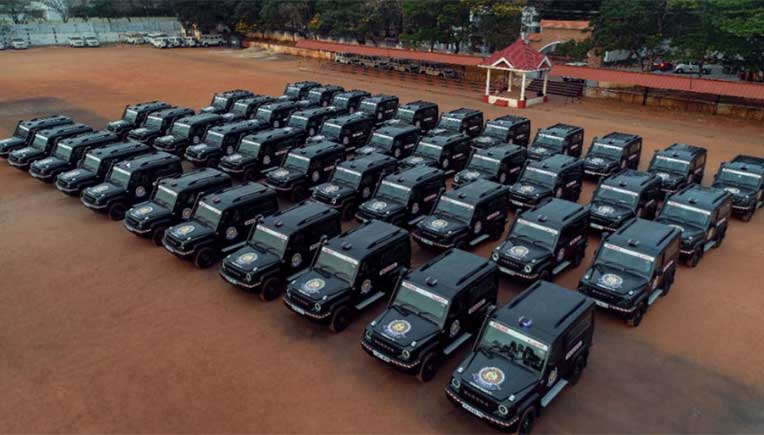 Kerala Police gets fleet of all-new Gurkha SUVs