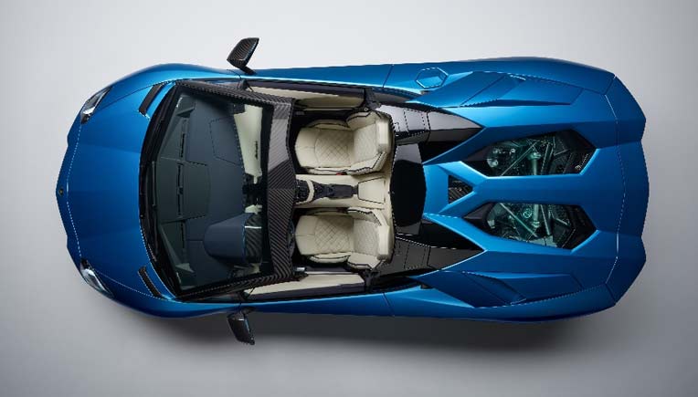 Lamborghini presented its Aventador S Roadster at the IAA (International Automobile Exhibition) in Frankfurt, Germany.