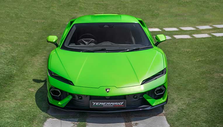  Lamborghini delivers 1st Temerario electric super car in India