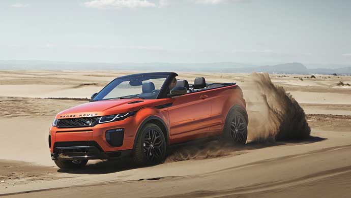 The new Range Rover Evoque Convertible