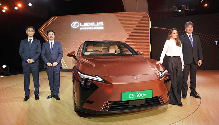 Lexus India launches all-new ES 500e at Rs 89.99 lakh