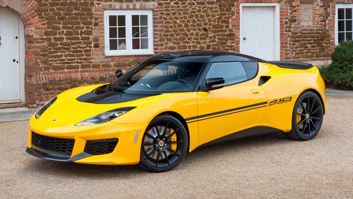 Lotus Evora Sport 410 - Front shot